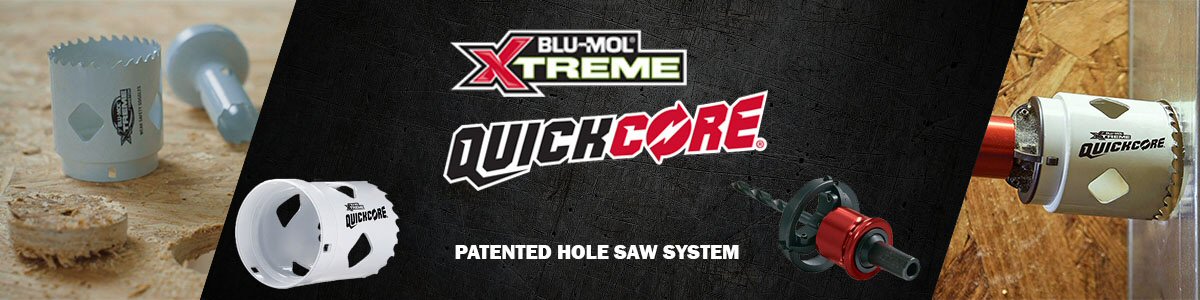 Blu-Mol Extreme QuickCore Hole Saws